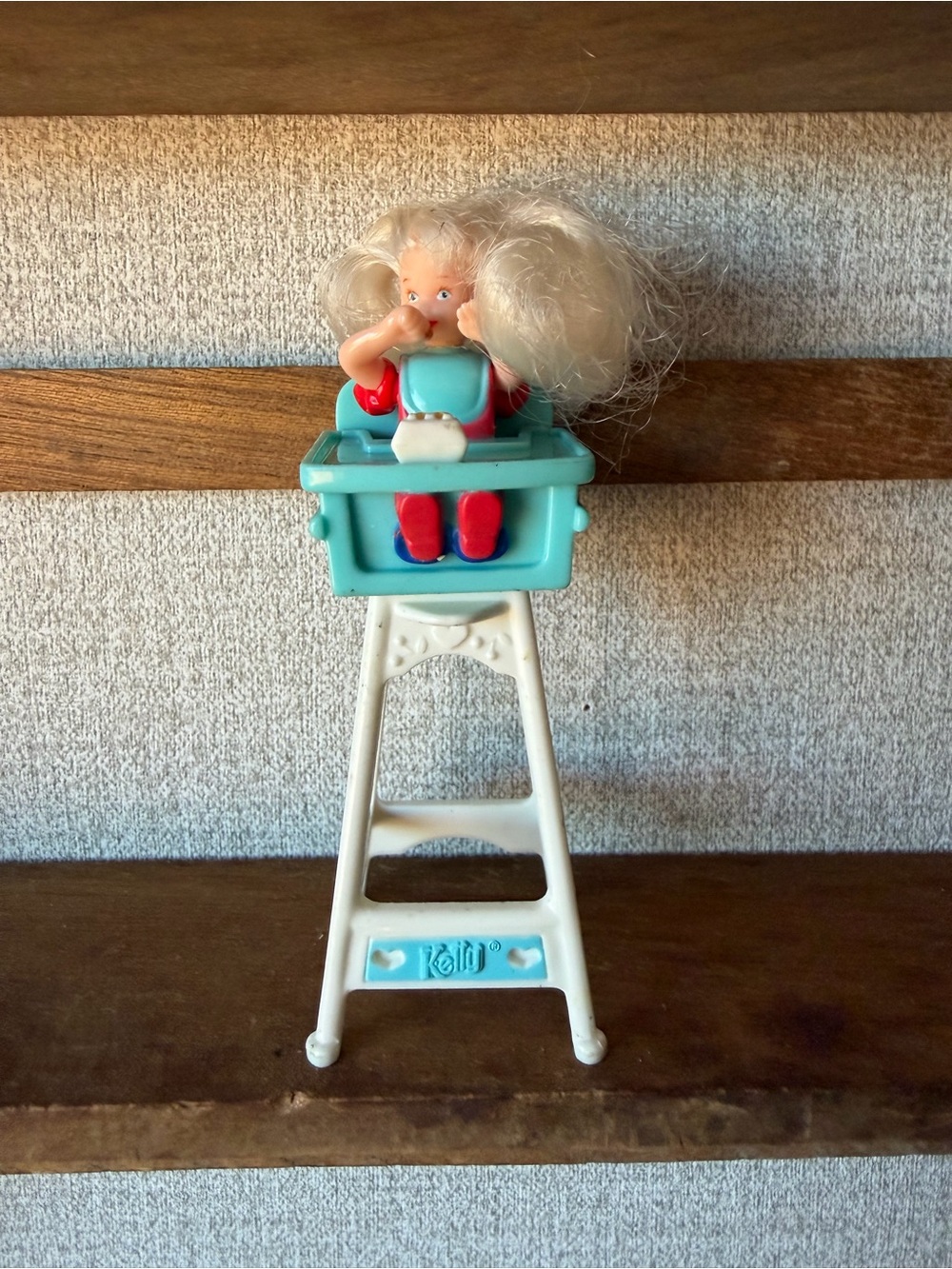 Vinatge McDonalds highchair Kelly doll